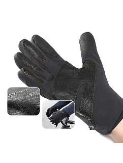 zimní sportovní rukavice na telefon  černé model 22083417 - Hurtel