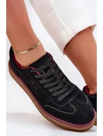 Semišové Dámské Tenisky Černé model 21703330 - Daniel Lopez Just Dare Semišové Dámské Tenisky Černé model 21703330 - Daniel Lopez Just Dare