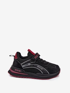 Dětské sportovní boty Big Star TT374152 HI-POLY SYSTEM Černo-vínové
