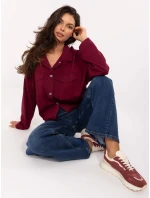 Koszula IT KS model 21302370 bordowy - FPrice