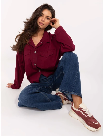 IT KS košile FL9273.86 bordó