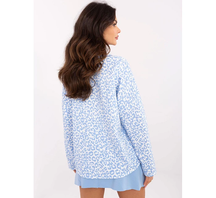 Bluzka MI BZ model 22046216 biało niebieski - FPrice