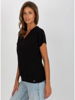 Bluzka RV BZ model 18547056 czarny - FPrice Bluzka RV BZ model 18547056 czarny - FPrice