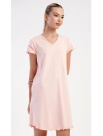 Dámská noční košile s krátkým rukávem Sandra