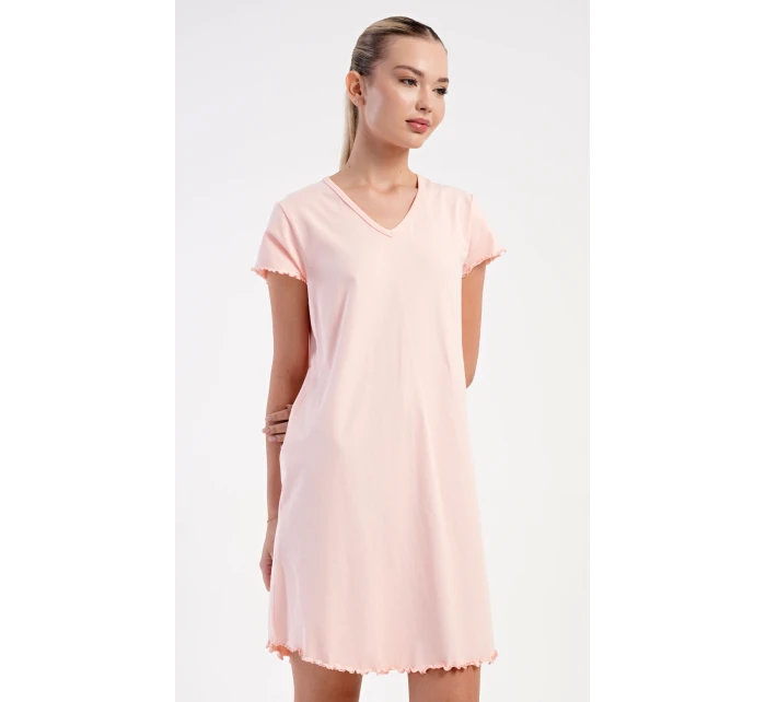 Dámská noční košile s krátkým rukávem Sandra