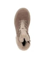 Boty s kožešinou W model 20739487 - Rieker Boty s kožešinou W model 20739487 - Rieker