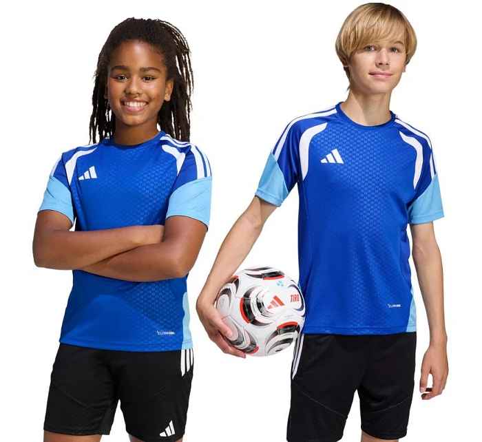 Dětské tričko Tiro 26 Competition Training modrá a modrá model 22059193 - ADIDAS Dětské tričko Tiro 26 Competition Training modrá a modrá model 22059193 - ADIDAS