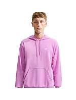 Pánská mikina Nike Club FT PO Hoodie, růžová, FN3866 503 Pánská mikina Nike Club FT PO Hoodie, růžová, FN3866 503