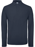 B&C ID.001 LSL Pánské piqué polo s dlouhým rukávem model 22421435 navy B&C ID.001 LSL Pánské piqué polo s dlouhým rukávem model 22421435 navy