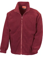 R Těžká fleecová bunda 30. burgundy model 22427049 - Result