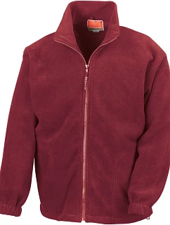 Result R 036X Těžká fleecová bunda 30.036X burgundy