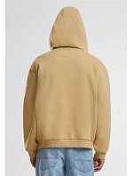 BY Pánská mikina s kapucí z těžké bavlny "Fluffy" 56.0 white model 22469685 - Build your Brand