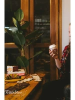 Duhové ponožky model 21606849 Cappuccino 1 pár - ZOOKSY/RAINBOW SOCKS