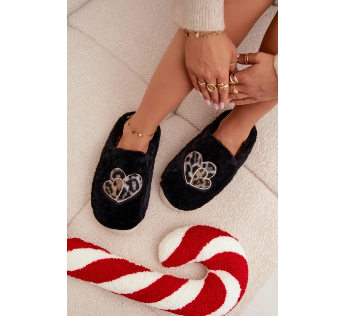 Kožešinové pantofle se černé model 21772538 - Boto Kožešinové pantofle se černé model 21772538 - Boto