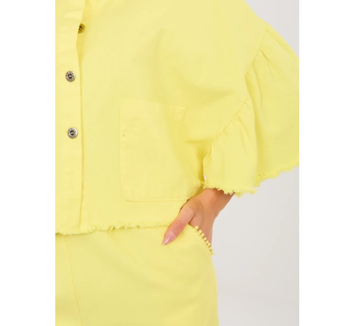 Kurtka IT KR model 21916874 jasny żółty - FPrice