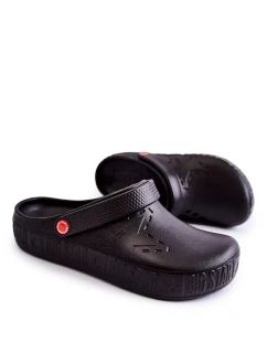 Pánské lehké pantofle Kroks Big Star II175001 Černá