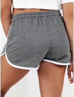Dámské teplákové kraťasy TOP SPORT tmavě šedé FashionStreet SY0405