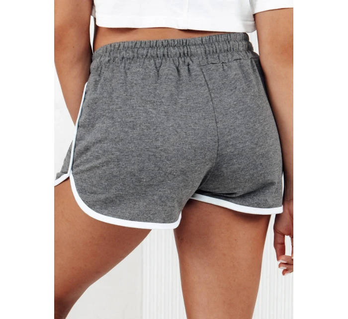Dámské teplákové kraťasy TOP SPORT tmavě šedé FashionStreet SY0405