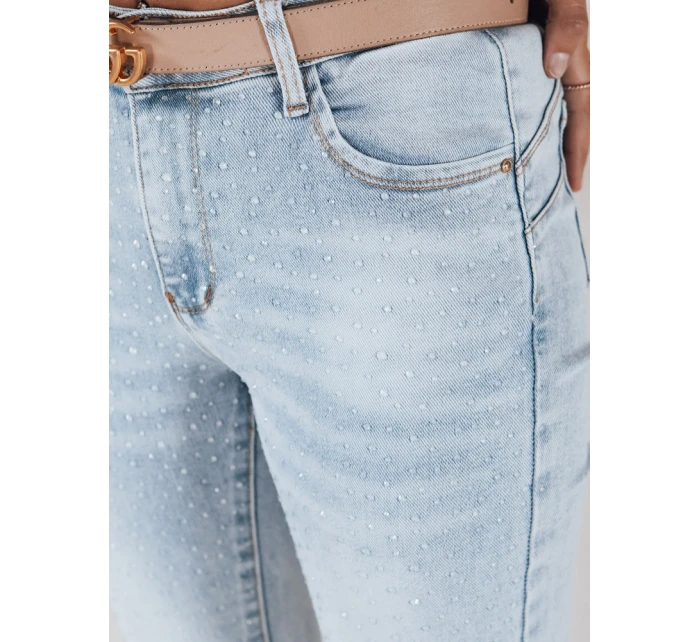 Dámské push up džíny světle modré FashionStreet UY2808