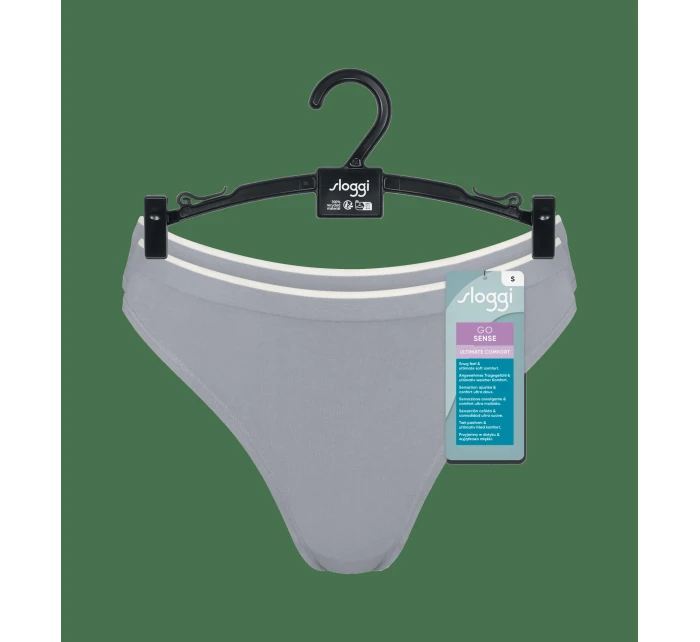 sloggi GO Sense High leg 2P - GRAY - SLOGGI GRAY - SLOGGI