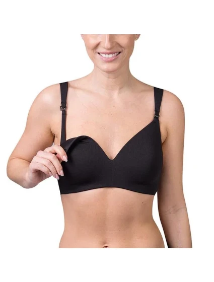 Moderní kojící podprsenka MATERNITY BRA - BELLINDA - černá