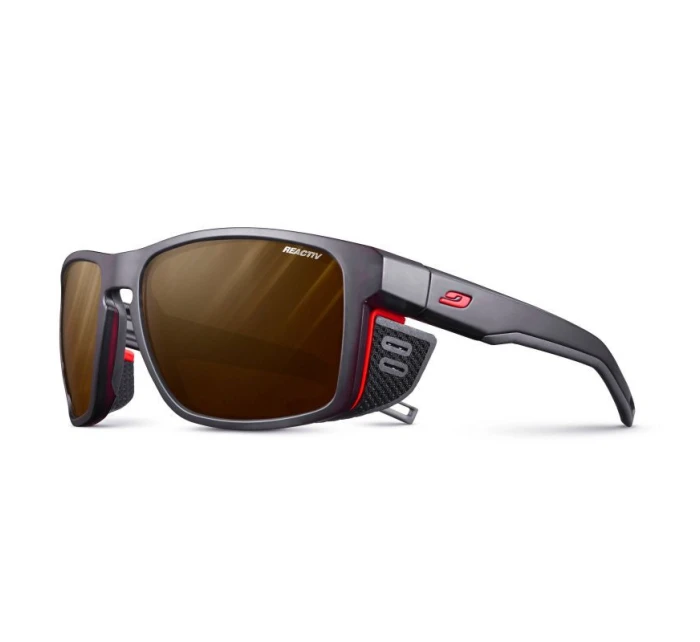 Julbo SHIELD REACTIV HIGH MOUNTAIN polarizační brýle 2-4 Black Orange (J5065014)