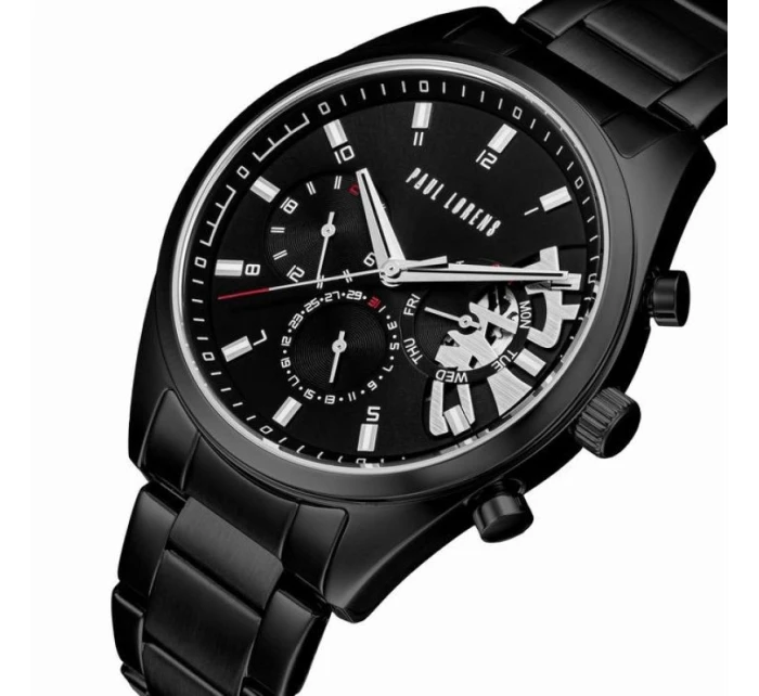 Pánské hodinky PAUL LORENS PL20003B-1A5 + BOX Pánské hodinky PAUL LORENS PL20003B-1A5 + BOX