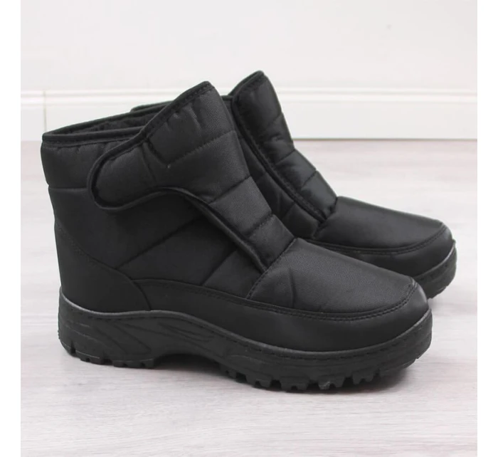 Zateplené sněhové boty na suchý zip NEWS W EVE380