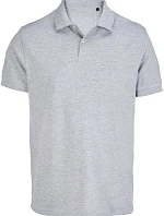 SOL'S Pacific Unisex piqué polo z těžké bavlny 25.4439 grey melange