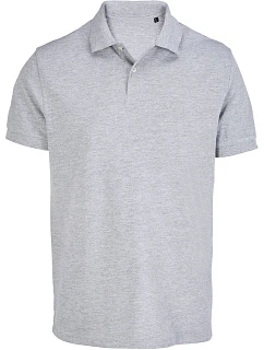 SOL'S Pacific Unisex piqué polo z těžké bavlny 25.4439 grey melange