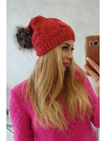 Fleecová čepice Sandra model 18750731 - K-Fashion Fleecová čepice Sandra model 18750731 - K-Fashion