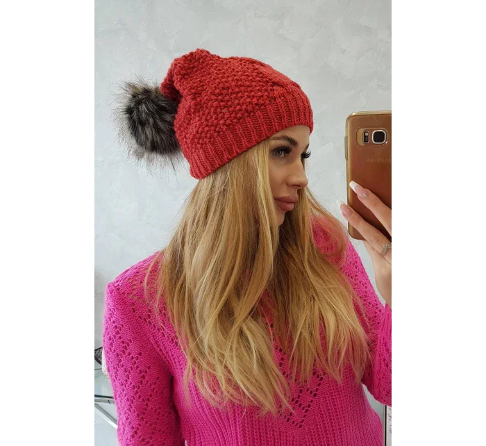 Fleecová čepice Sandra model 18750731 - K-Fashion Fleecová čepice Sandra model 18750731 - K-Fashion