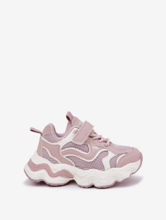 Dětské tenisky na silné podrážce růžové model 21692414 - Boto