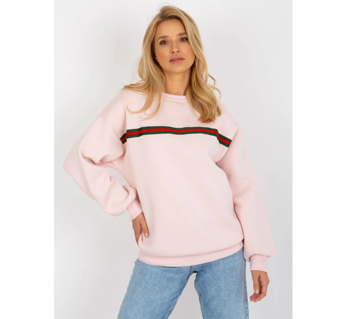 Dámská mikina EM BL 760.01 světle růžová - FPrice