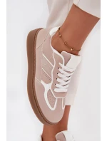 Nízké dámské tenisky Brenelle – béžové Nízké dámské tenisky Brenelle – béžové