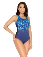 Jednodílné plavky model 20982628 Sport modré - Self