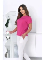 BLOUSE model 21106762 - OFF PINK BLOUSE model 21106762 - OFF PINK
