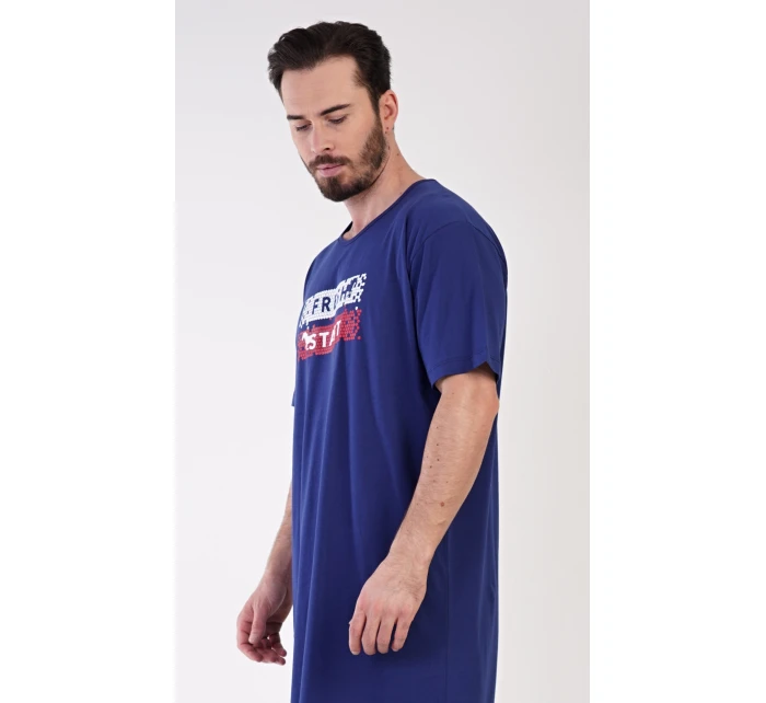 Pánská noční košile s krátkým rukávem Fresh model 21292095 - Vienetta MAN