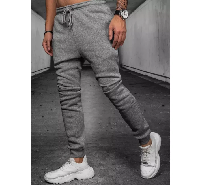 Pánské světle šedé kalhoty model 21967318 - Dstreet