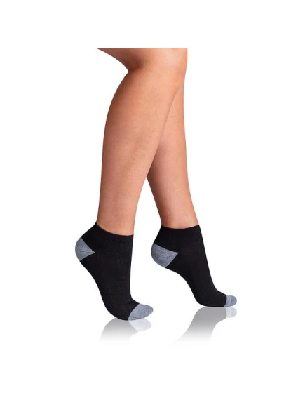 Dámské sportovní kotníkové ponožky 3 páry SPORT WOMEN IN-SHOE 3x - BELLINDA - černá Dámské sportovní kotníkové ponožky 3 páry SPORT WOMEN IN-SHOE 3x - BELLINDA - černá