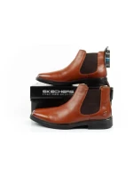 Pánské boty boots leather brown model 21813737 - Skechers Pánské boty boots leather brown model 21813737 - Skechers