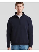 Fruit of the Loom Classic Zip-Neck Sweat Mikina s 1/4 zipem 16.2114 black Fruit of the Loom Classic Zip-Neck Sweat Mikina s 1/4 zipem 16.2114 black