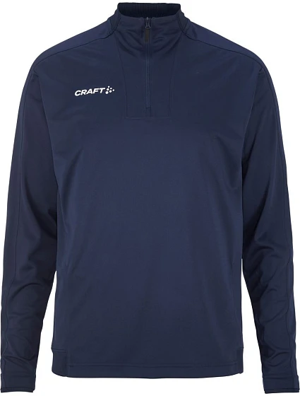 Craft Teamwear Evolve 2.0 Half Zip M Pánská tréninková bunda s 1/4 zipem 82.4758 navy Craft Teamwear Evolve 2.0 Half Zip M Pánská tréninková bunda s 1/4 zipem 82.4758 navy