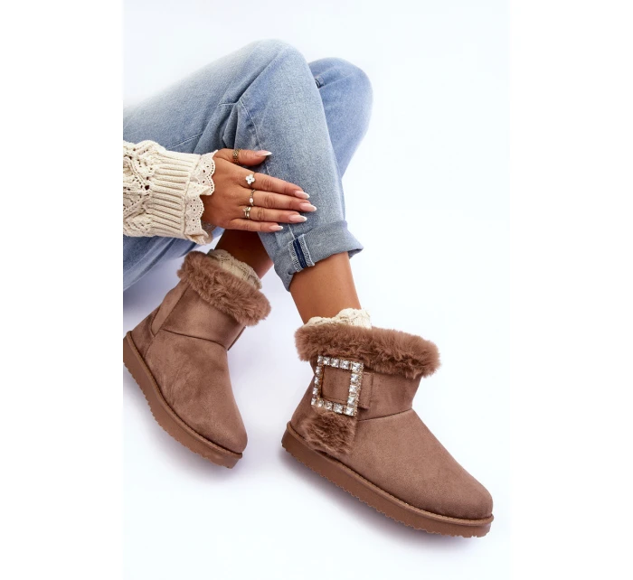 sněhule s tmavě hnědé model 21633625 - Boto sněhule s tmavě hnědé model 21633625 - Boto