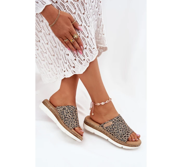 Dámské Klapky Na Klínu Panthera Norozi Dámské Klapky Na Klínu Panthera Norozi