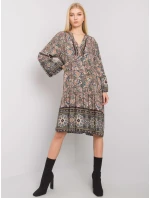 TW SK BI model 20595532 khaki šaty - FPrice TW SK BI model 20595532 khaki šaty - FPrice