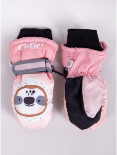 Dětské zimní lyžařské rukavice model 17959182 Pink - Yoclub