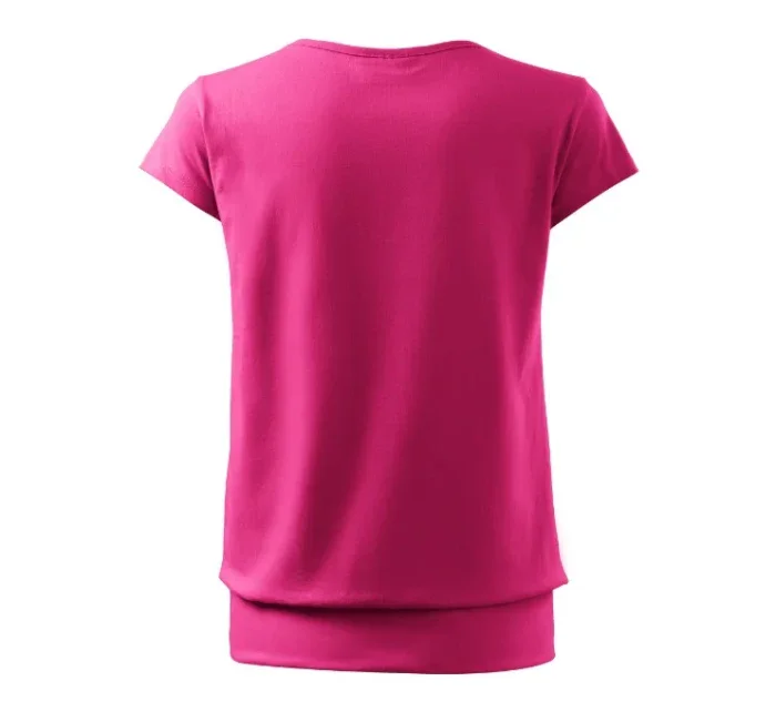 City tričko dámské purpurová City tričko dámské purpurová