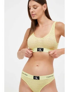 Dámská sportovní podprsenka  žlutá  model 20969724 - Calvin Klein
