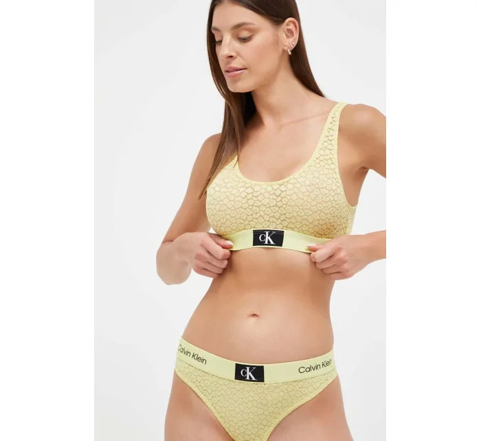 Dámská sportovní podprsenka  žlutá  model 20969724 - Calvin Klein
